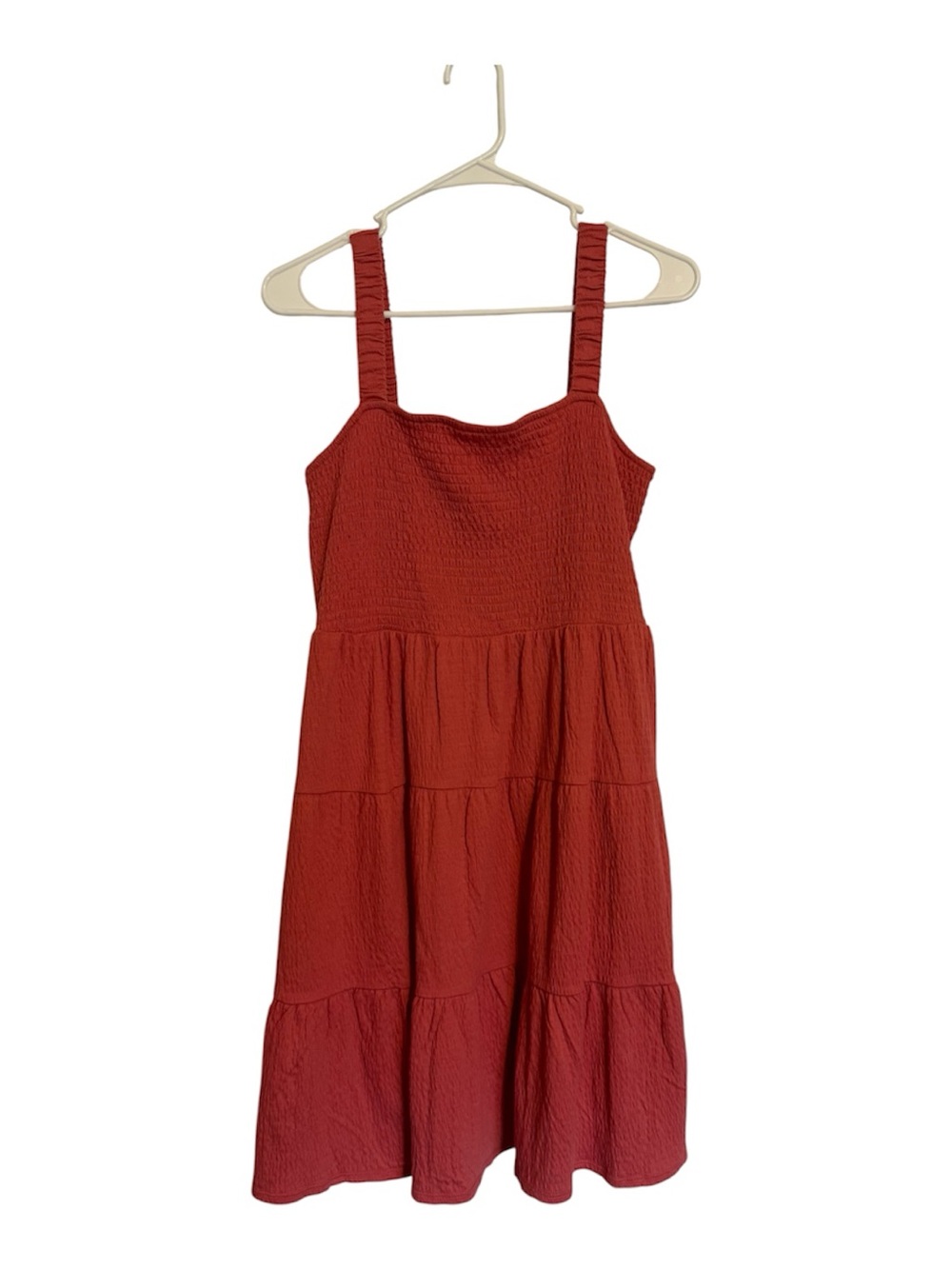 Maurice’s Woman’s Burnt Orange Tiered Sundress